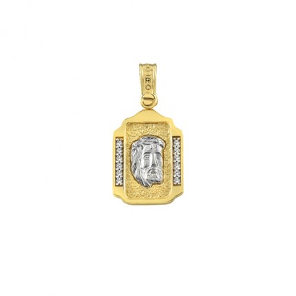 Δίχρωμο Μενταγιόν Κωνσταντινάτο (KN64 - ΝΧ1136)